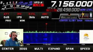 W7HU SteppIR PreppIR Dipole 20 to 6 m feb14th 2024 [upl. by Freeborn294]