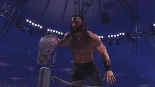 WWE 2K24 Super Finisher With Roman Reigns [upl. by Imim288]