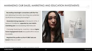 Olaplex Holdings OLPX Q3 2024 Earnings Presentation [upl. by Thamos]