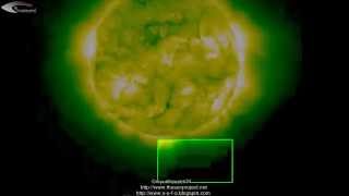 Great review Anomalies and Giant UFO near the Sun  Pictures NASA satellites for January 5 2013 [upl. by Vesta]