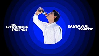 New Stronger Pepsi x KAMAAAL Taste  Khud Try Karke Dekho ft Naseem Shah [upl. by Kifar]