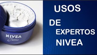 USOS INCREÍBLES DE LA CREMA NIVEA [upl. by Meredeth]