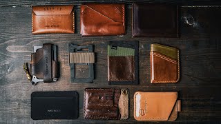 10 BEST Minimalist EDC Wallets [upl. by Pitt]