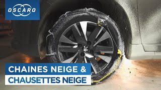 Comment choisir et installer des chaînes neiges  Tutoriels Oscaro [upl. by Gottlieb]