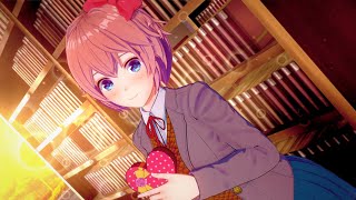 Sayoris Valentine Confession A DDLC Fan Mod [upl. by Jules]