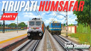 CAN WE REACH BHUBANESWAR TODAY  IN 20889 TIRUPATI HUMSSFAR  INDIAN TRAIN SIMULATOR MSTS LIVE [upl. by Leiram]