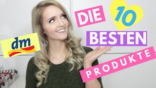 10 TOP DM Produkte die du unbedingt haben musst  DM Favoriten  Sandylicious [upl. by Ivo]