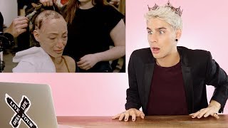 Hairdresser Reacts To Americas Next Top Model Makeovers S24 [upl. by Baiel430]