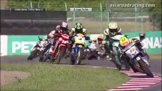 2014 ARRC Suzuka  Underbone 130cc Race 2 Full [upl. by Lanta849]