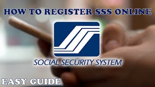 SSS ONLINE REGISTRATION  SOCIAL SECURITY SYSTEM  A STEP BY STEP GUIDE [upl. by Akire]