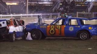 2016 Three County Fair Demolition Derby 8 CYL Feature [upl. by Alled]