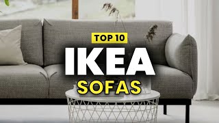 TOP 10 IKEA SOFAS  Best Ikea Sofa For Every Budget [upl. by Michal861]