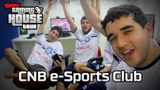 CNB eSports Club  HyperX Gaming House Tour [upl. by Htial]