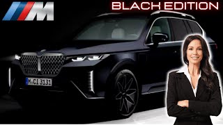 2025 BMW X7  BMW X7 2025 Black Edition Features a Cooler Alternative Design and Dark Styling [upl. by Sinegra]