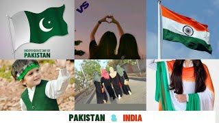 India🇮🇳 vs Pakistan🇵🇰Celebrating Freedom Friendshipamp Fashion on Independence DayGreat message [upl. by Garson]