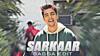 BAGGA  SARKAAR EDIT ¦ Bagga Edit ¦College Romance Edit ¦Bagaa Attitude Status [upl. by Cathrine]