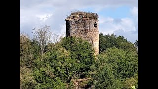 la tour ruinée de castelnau aveyron ruine tour [upl. by Glenna]