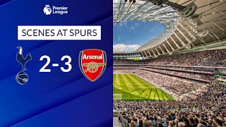 SCENES AT TOTTENHAM  SPURS v ARSENAL 2024 ATMOSPHERE SONGS AND CHANTS AT THE STADIUM [upl. by Canter]