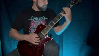 The Behest of Serpents  Malignant Messiah Guitar Playthrough Seth Norton [upl. by Akkeber]