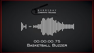 Basketball Buzzer  HQ Sound Effects [upl. by Leclair58]