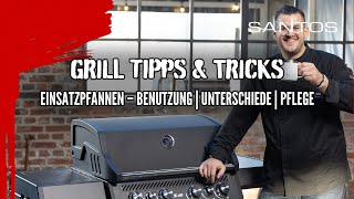 Santos Einsatzpfanne DAS wichtigste Zubehör  🔥  Bennys Grill Tipps und Tricks [upl. by Coyle]