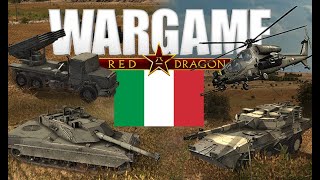 ITALY SHOWCASE learning their STRENGTHS and weakness  Wargame Red Dragon Gameplay [upl. by Eiramalegna]