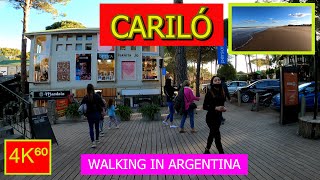 4K⁶⁰ 🚶  👉 CARILÓ ☀️ walk  ARGENTINA  Walking tour  TRAVEL  Vlog 🌟 [upl. by Lennahs995]