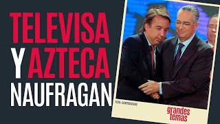 Televisa y Azteca naufragan Azcárraga y Salinas Pliego enfrentan acusaciones serias [upl. by Arrec]