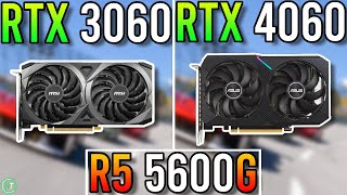 R5 5600G  RTX 3060 12GB vs RTX 4060  Tested in 2024 [upl. by Ramoh]