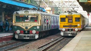 Local Train Traffic in Highly Busy Rail Route at Rush Hour [upl. by Llevron962]