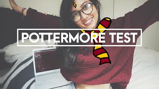 POTTERMORE SORTING HAT TEST  first time [upl. by Nerfe]