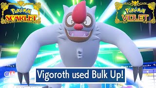 THIS Makes Vigoroth BUSTED 23Pokémon Scarlet amp Violet WIFI Battles [upl. by Knarf]