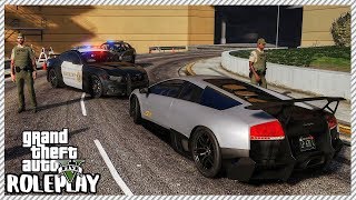 GTA 5 Roleplay  Police Impound my RARE Lamborghini Murcielago  RedlineRP 514 [upl. by Goetz]