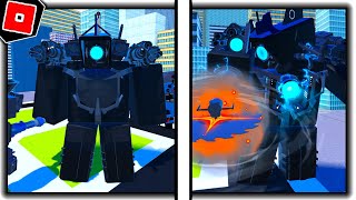 How to get UPGRADED TITAN CAMERAMAN MORPH in ST BLOCKADE BATTLEFRONT  Roblox [upl. by Daeriam932]