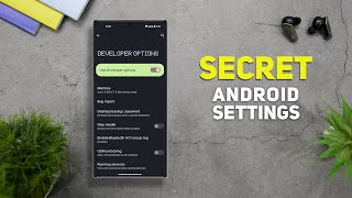 12 HIDDEN Android Settings in Developer Options 2023 UPDATED [upl. by Ahseekan262]