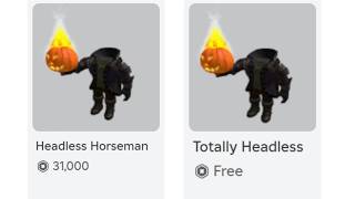 FOR FREE Roblox Headless Horseman [upl. by Snah231]