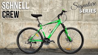 Schnell Crew Signature Series Hybrid Bike  Review Ride 🚴‍♂️ [upl. by Ettenej352]