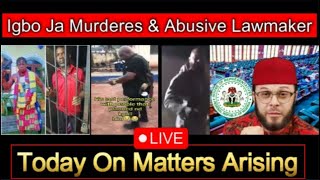 LIVE Today 29102024  Murderers Of Igbo Ja amp Abusive Rep Matters Arising [upl. by Idur]