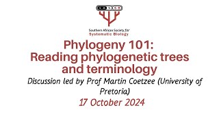 Phylogeny 101 Reading phylogenetic trees and terminology [upl. by Enened]