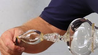 Vasenpokal  Techniques of Renaissance VenetianStyle Glassworking [upl. by Qerat]