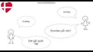 日本語で学ぶデンマーク語日常会話③調子はどう？ [upl. by Keyser]