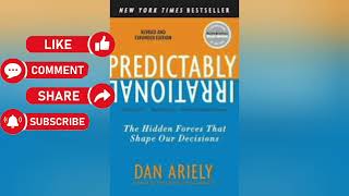 🌟 Predictably Irrational by Dan Ariely  BOOK SUMMARY  Takeaways from the book [upl. by Assehc527]