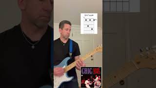 quotGood Timesquot by CHIC  Guitar Chords and Quick Guitar Tutorial [upl. by Zedecrem]