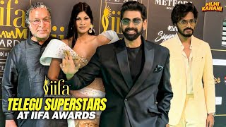 IFFA Awards 2024  Rana Daggubati Nassarat at IFFA Awards 2024 in Abu Dhabi [upl. by Godliman]