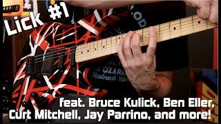 9 Tips Licks and Tricks feat BRUCE KULICK BEN ELLER CURT MITCHELL JAY PARRINO and more [upl. by Perr]