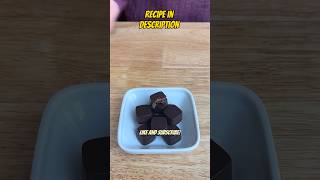 Super Easy 3 Ingredient Chocolate 🤔 recipe healthytreats healthydessert shorts [upl. by Laris379]