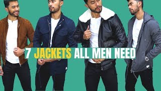 The 7 Best Jackets For Fall amp Winter ALL MEN NEED [upl. by Annawyt]