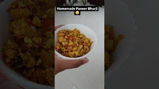 Quick Homemade Paneer Bhurji  Easy 10Minute Recipe पनीर की भुर्जी foodshorts [upl. by Nosauq]