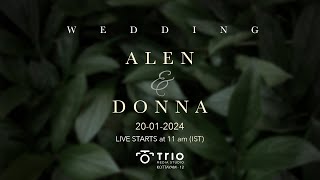 ALEN amp DONNA  WEDDING [upl. by Yerroc193]