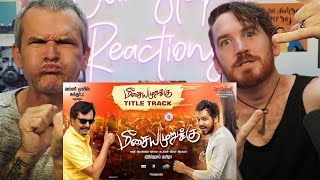 Meesaya Murukku  Title Song  Hiphop Tamizha ft Kharesma REACTION [upl. by Tarfe796]